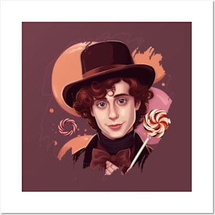 Willy Wonka Posters and Art